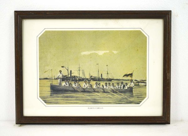 Prints - Custom Wood Framed Print of Puerto Cabello