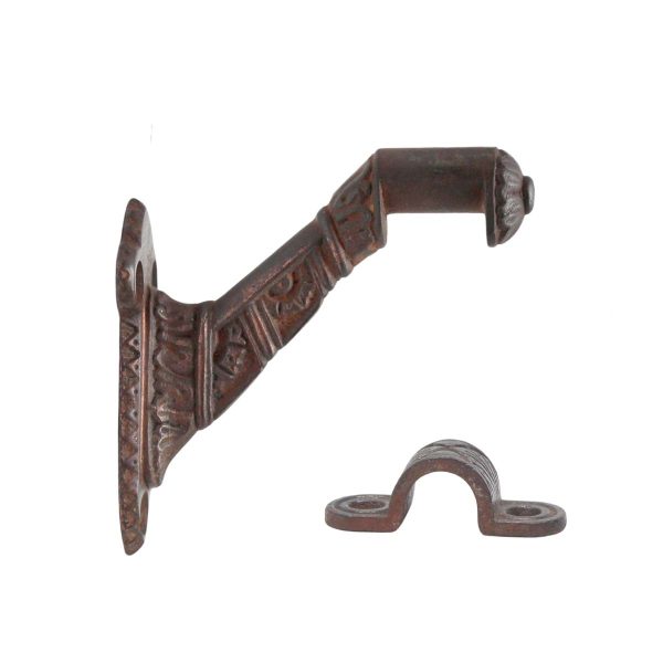 Railing Hardware - Antique Aesthetic Iron Rail Bracket