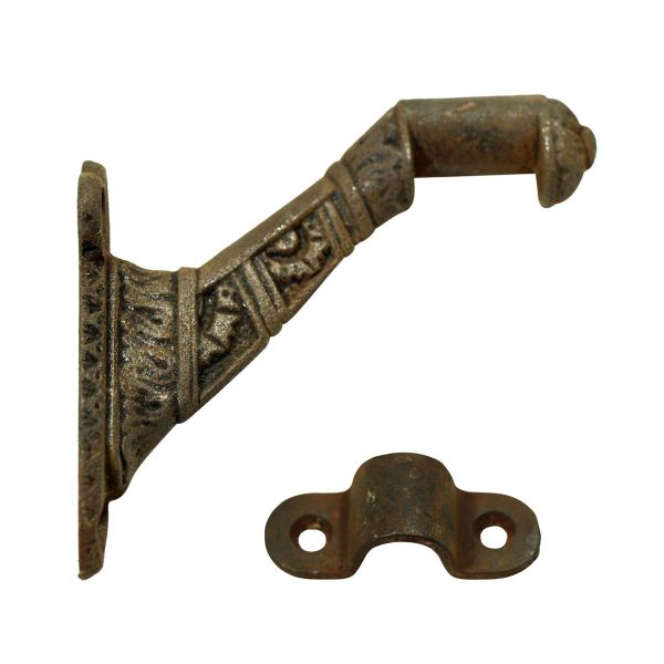 Railing Hardware - Antique Cast Iron Aesthetic Style Handrail Bracket