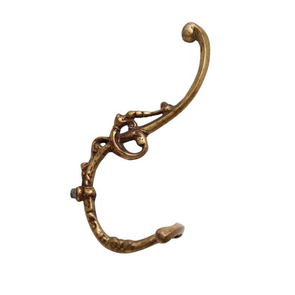 Single Hooks - Brass Ornate Wall Hook