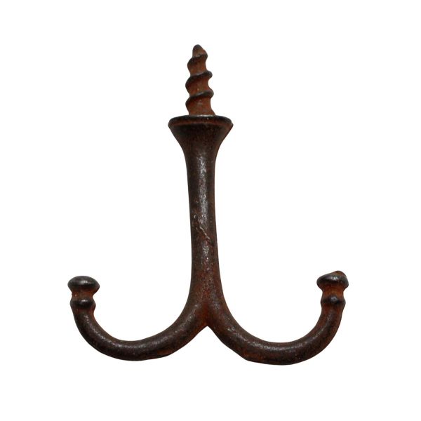 Single Hooks - Cast Iron Small Double Hook