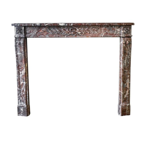 Waldorf Astoria - Waldorf Astoria Brown Louis XVI Regency Marble Mantel