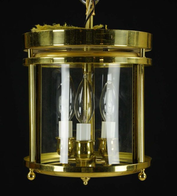 Wall & Ceiling Lanterns - Polished Brass Ceiling Lantern Flush Mount