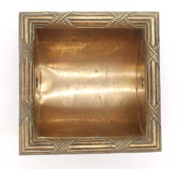 Bathroom - Sherle Wagner Gold Gilded Ornate Brass Toilet Paper Holder