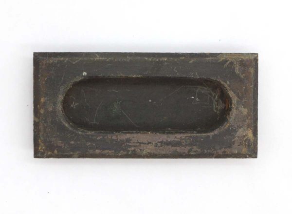 Window Hardware - Vintage 3.375 in. Blackened Brass Window Sash Lift