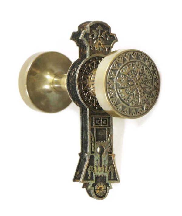 Door Knob Sets - Antique Reading Bronze Door Knob Set