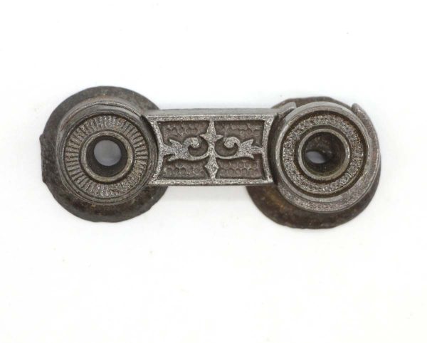 Window Hardware - Antique Victorian Black Cast Iron Window Shutter Latch