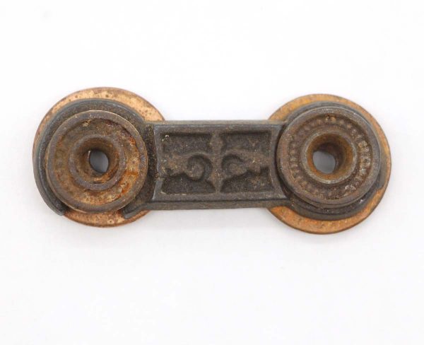 Window Hardware - Antique Victorian Cast Iron Black Window Shutter Latch