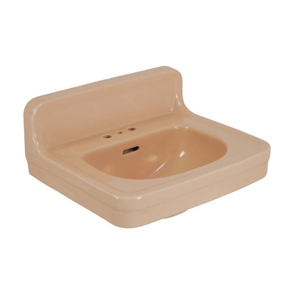 Bathroom - Vintage 24.25 in. Peach Ceramic Richmond Wall Sink