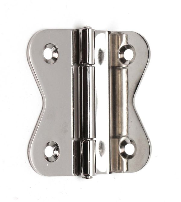 Cabinet & Furniture Hinges - Olde New Stock Chrome Plated Cabinet Hinge