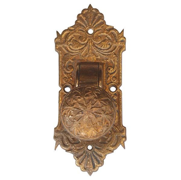 Door Knobs - Antique Aesthetic Polished Bronze Doorbell Lever