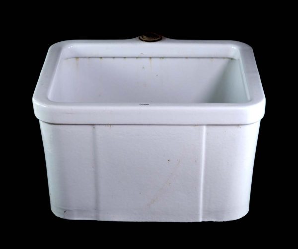 Kitchen - 1920s Crane White Porcelain Deep Slop Sink