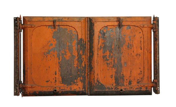 Specialty Doors - Industrial Orange Cast Iron Doors