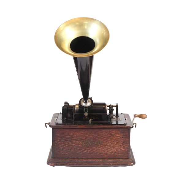 Musical Instruments - 1905 Antique Thomas Edison Standard Phonograph